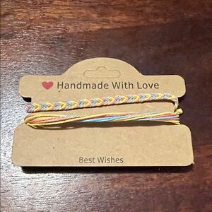 Handmade Multicolor Bracelets (for smaller wrists)